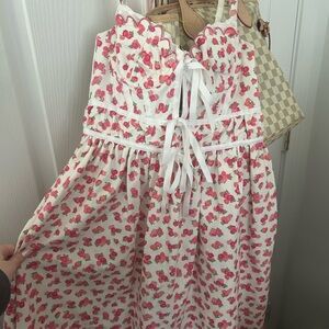 For Love and Lemons Baby Blooms Slip Dress